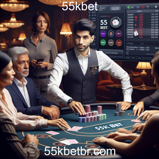 A Experiência Imersiva da Categoria 'Ao Vivo' no 55kbet