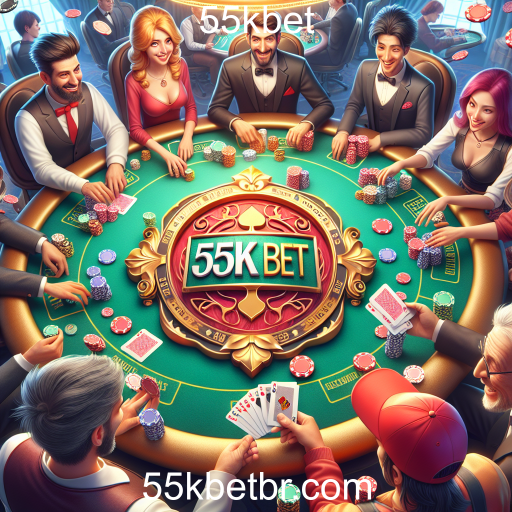 Descubra as Mesas de Jogos da 55kbet